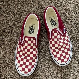 Checkered vans